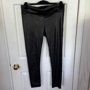 Black spandex leggings - GUILTY - size large